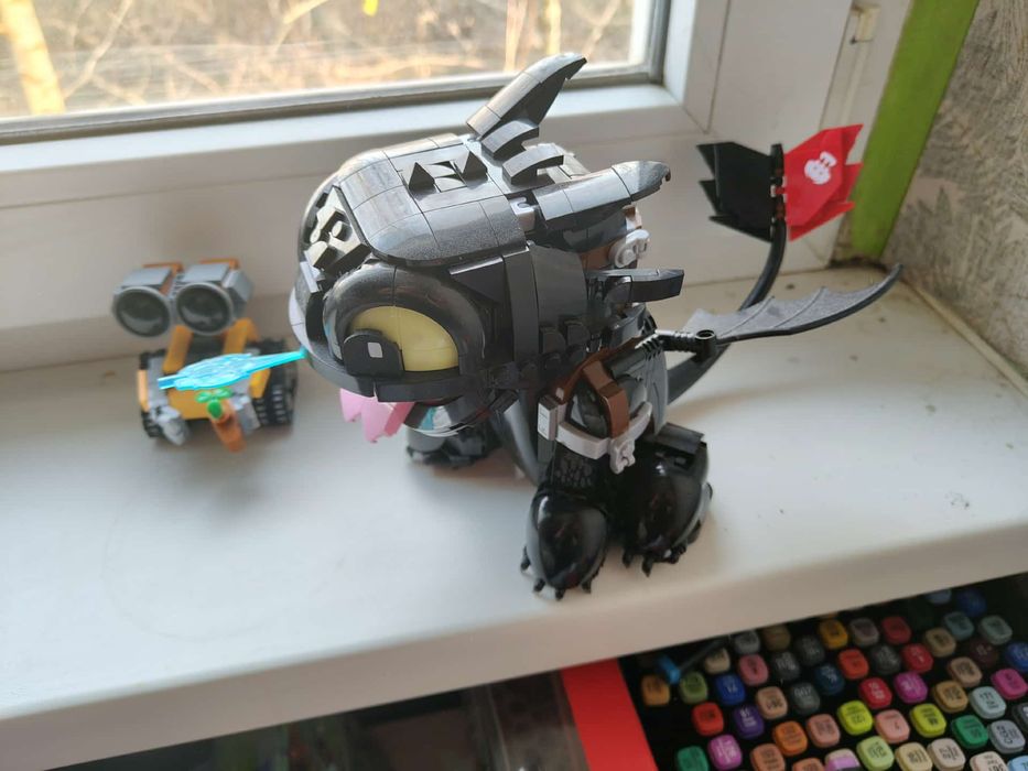 Klocki Jak wytresować smoka Szczerbatek jeźdźcy smoków 10375