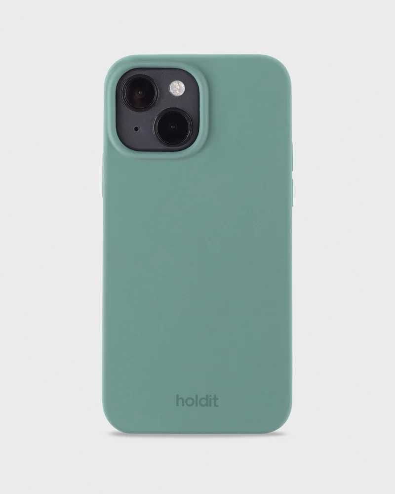 Holdit Silicone Case iPhone 14/13 Moss Green