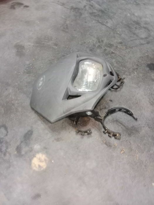 owiewka przód przednia z lampą cross street enduro tuning czasza