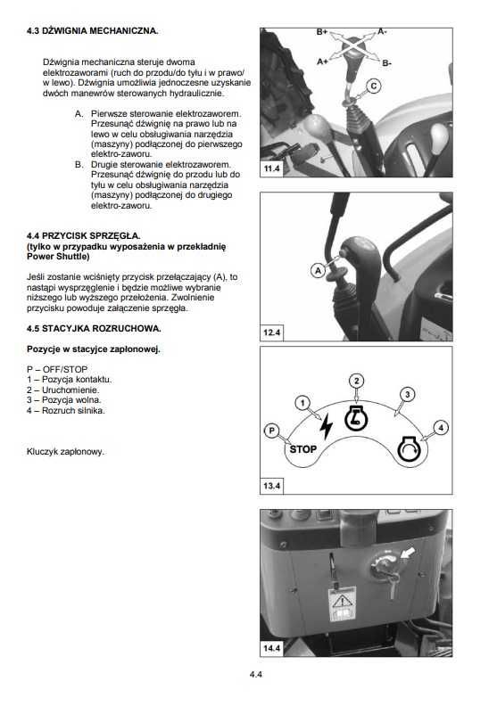 Instrukcja obsługi MF 3600 cała seria