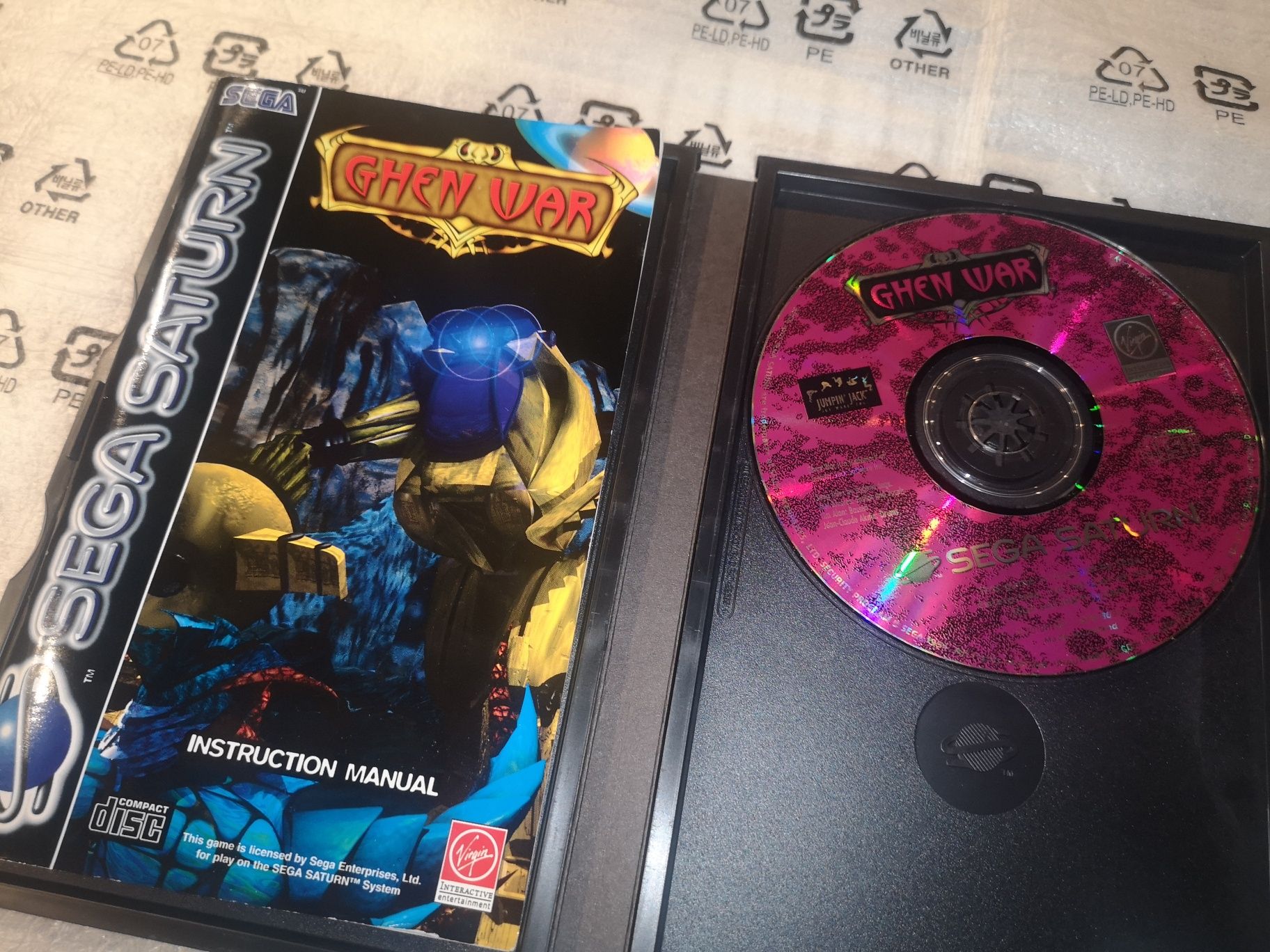 Ghen War SEGA SATURN gra ANG (komplet) kioskzgrami Ursus