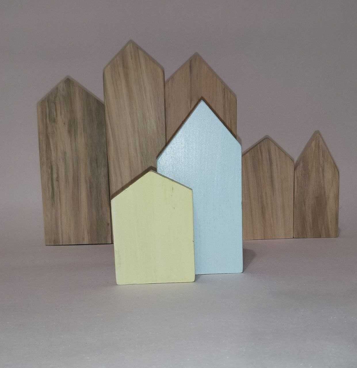 Будиночки для декору дерев'яні
