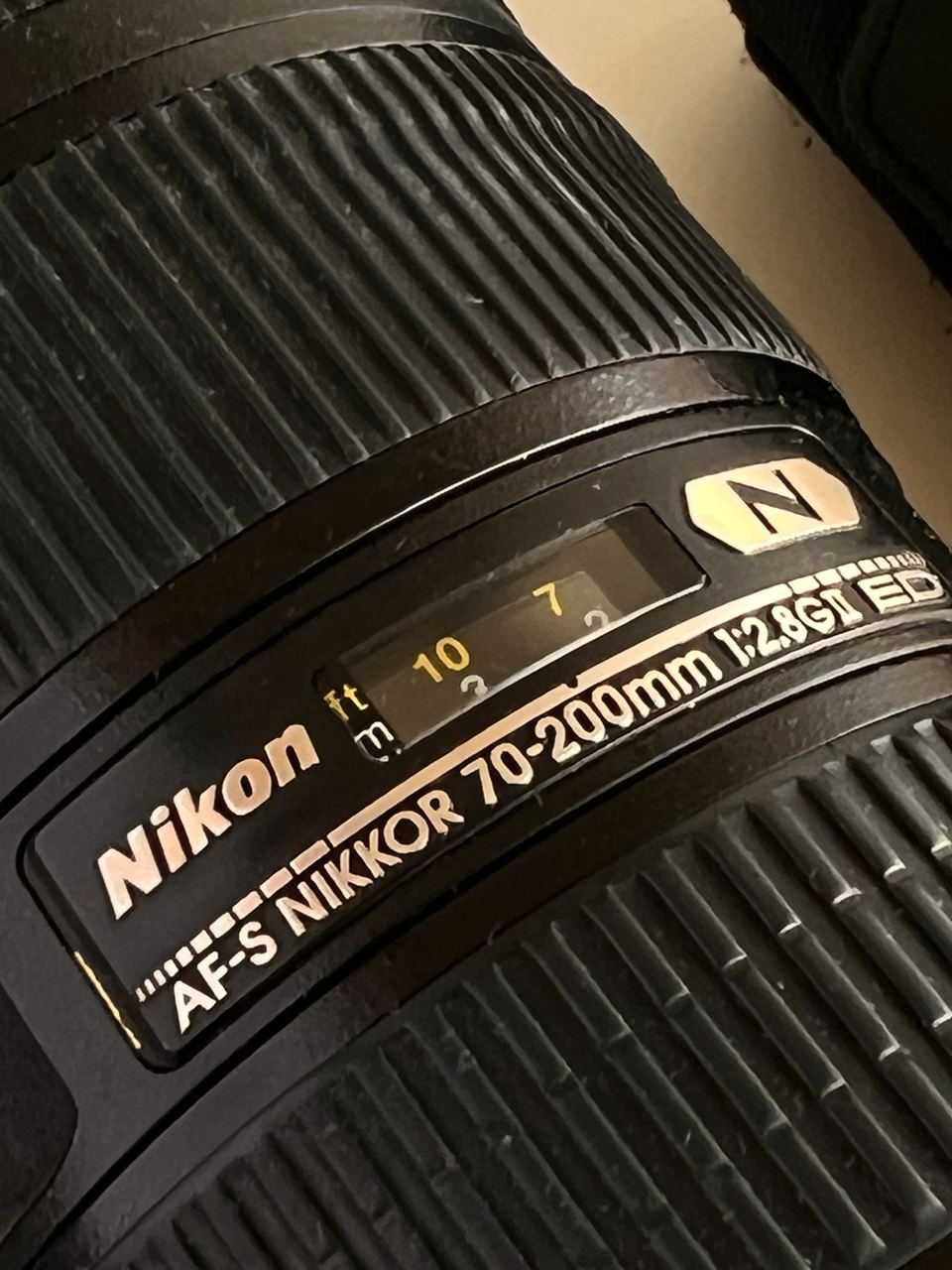 Nikon Nikkor 70-200 2.8 GII в гарному стані
