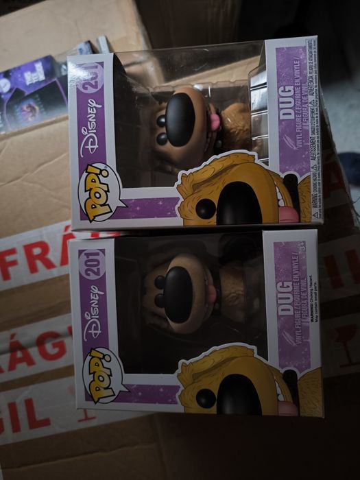 Lote 2 Disney UP Dug Funko POP