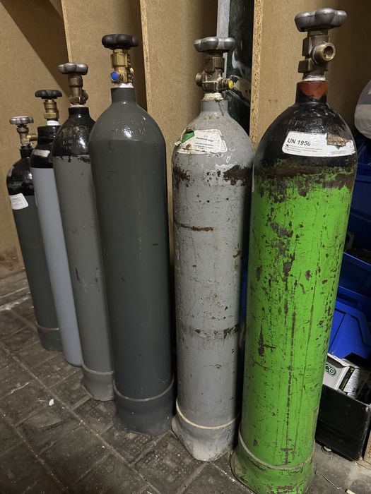 Butle dwutlenek / azot - okazja
