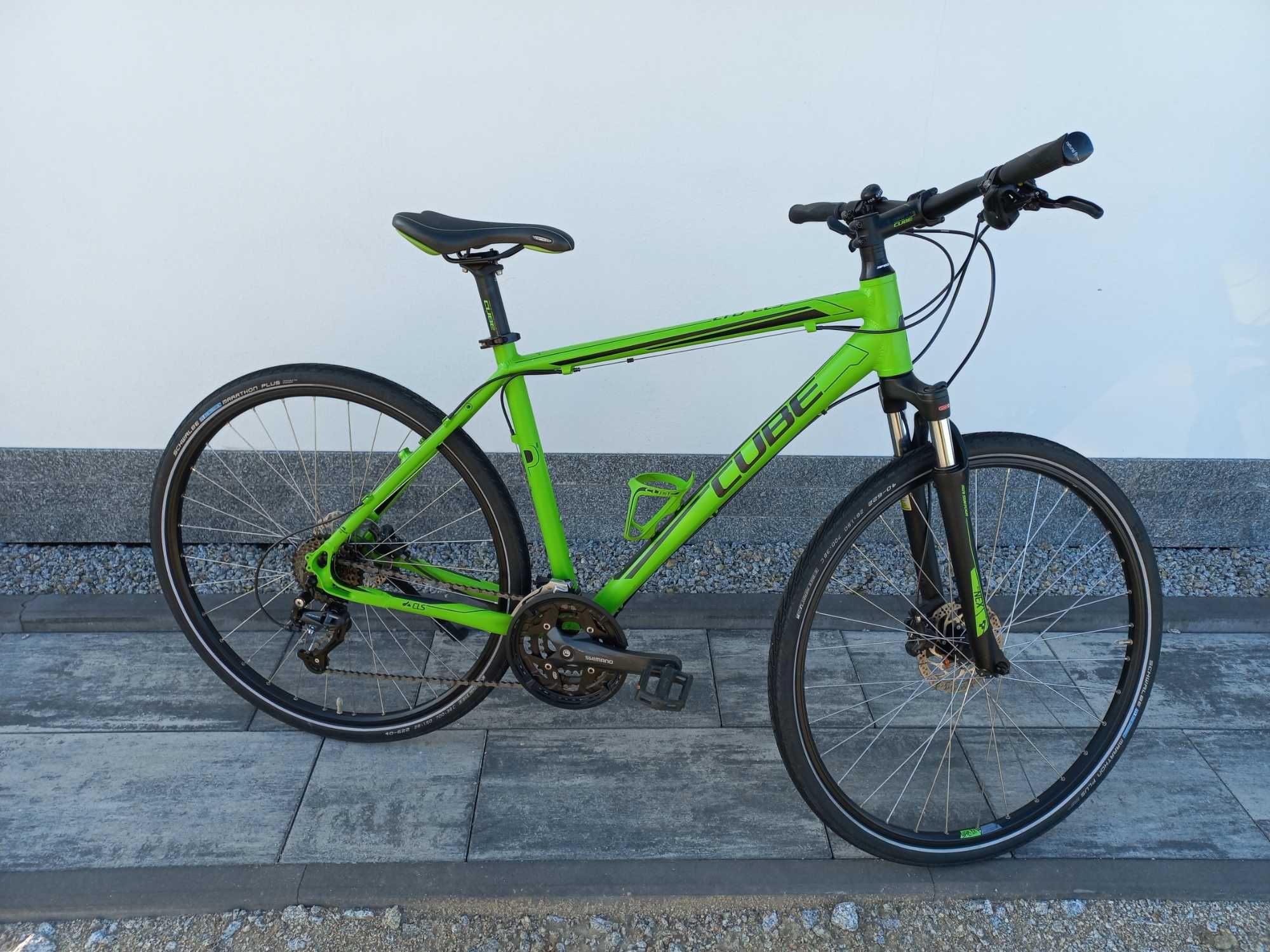 Crossowy * CUBE LTD CLS * Shimano Acera * hydraulika * amor z blokadą