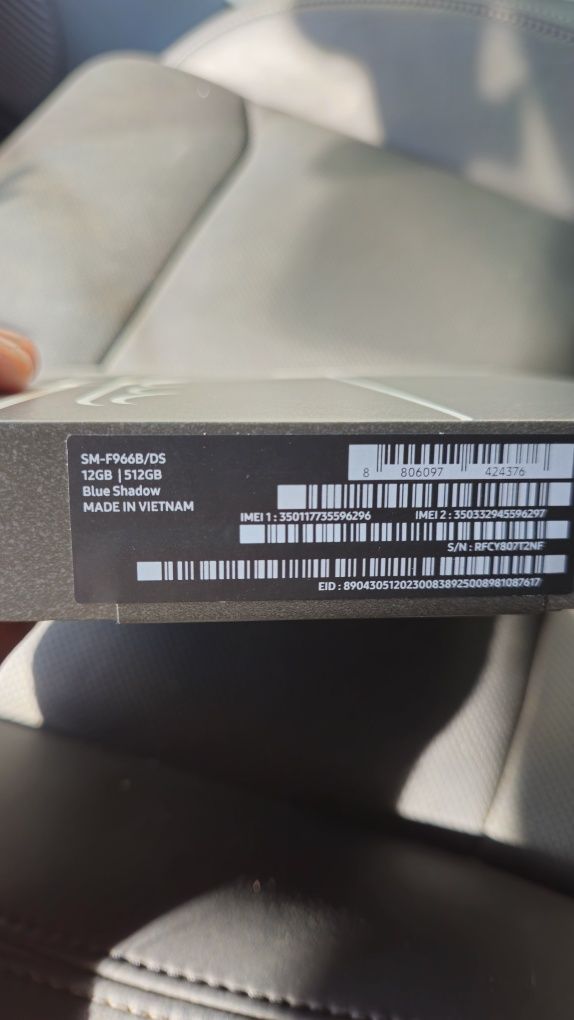 Samsung galaxy Z Fold 7  синий 512gb/12gd Европа запечатан