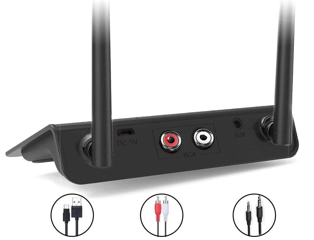 MOZOS B2 APT-X nadajnik odbiornik adapter BLUETOOTH 5.0