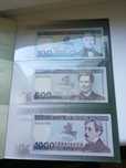 Litwa zestaw banknotów 1994 ro AA