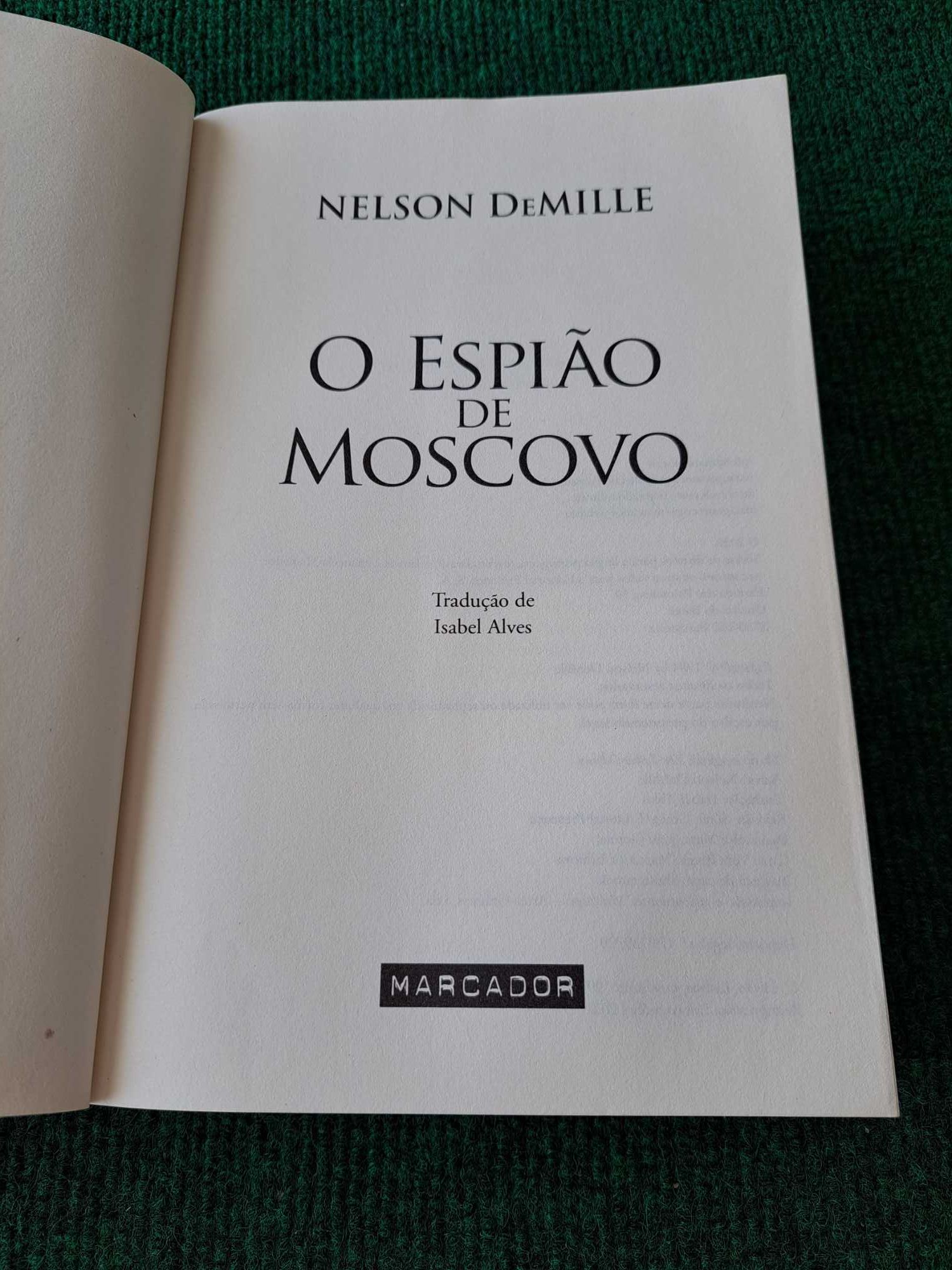 O Espião de Moscovo - Nelson DeMille