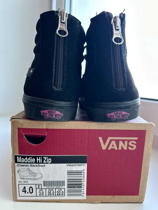 Кросiвки хайтопи Vans EUR35