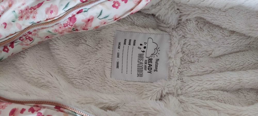 Nutmed комбинезон дитячій з квітковим принтом