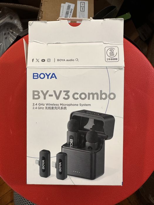 Мікрофони петличні BOYA