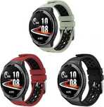 3 sztuki bransoletek kompatybilnych z Huawei Watch GT2e,miękki silikon