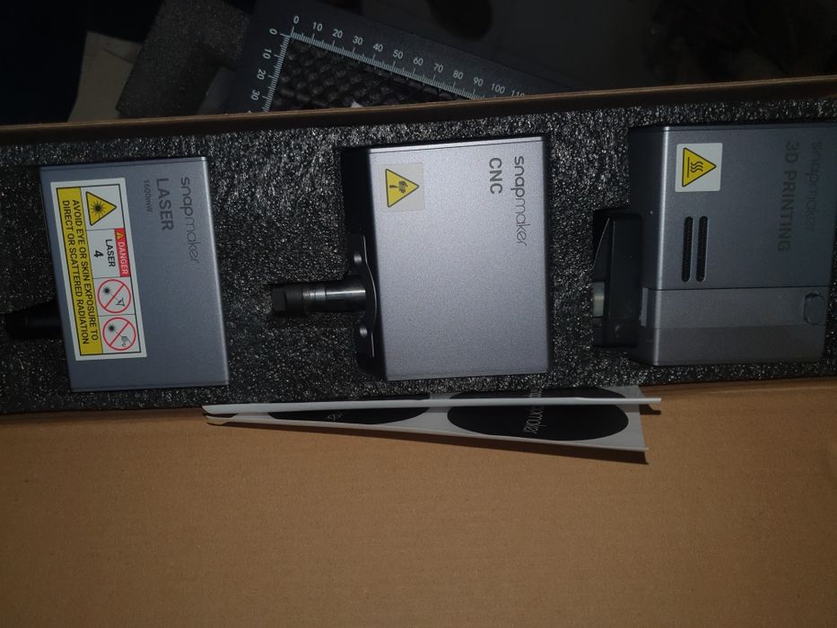 Snapmaker A350T [impressora 3D, laser, CNC)
