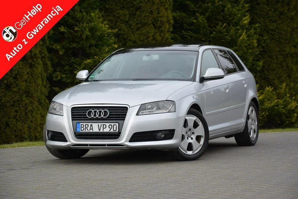 Audi A3 Sportback Lift __ DSG Panorama Skóry Duża Navi DRL Alu 17 z Niemiec