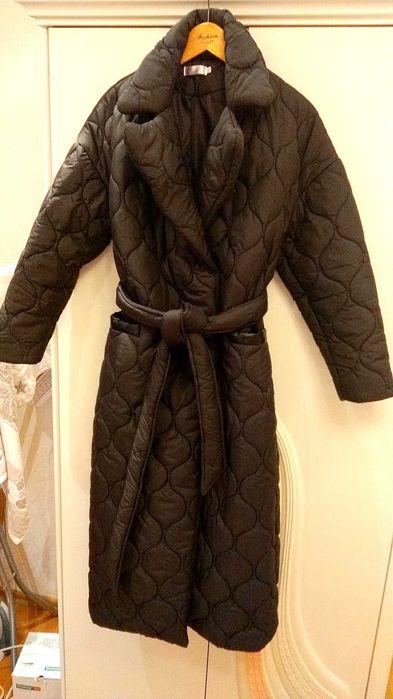 Пальто стьобане зимове