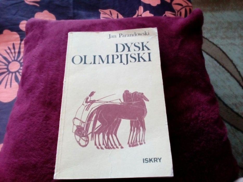 Książka ,, Dysk Olimpijski''. Autor Jan Parandowski