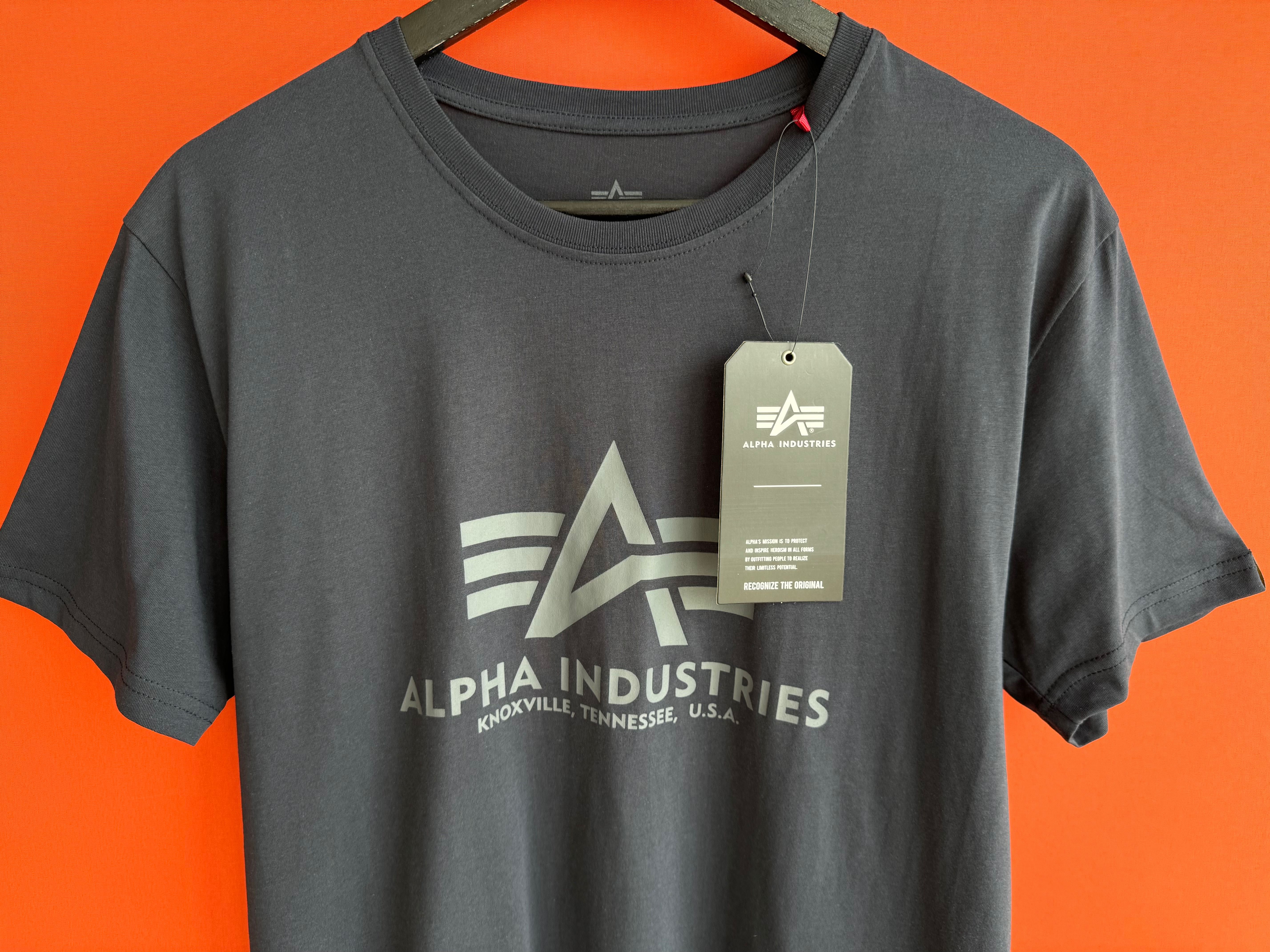 Alpha Industries оригинал мужская футболка размер L XL NEW