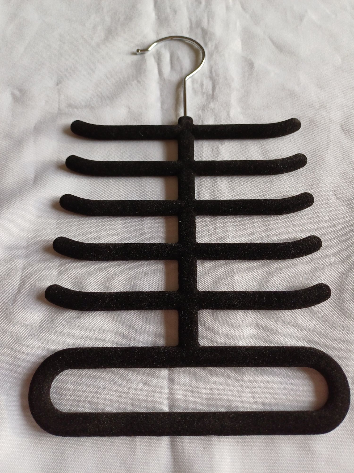 Suporte para gravatas preto