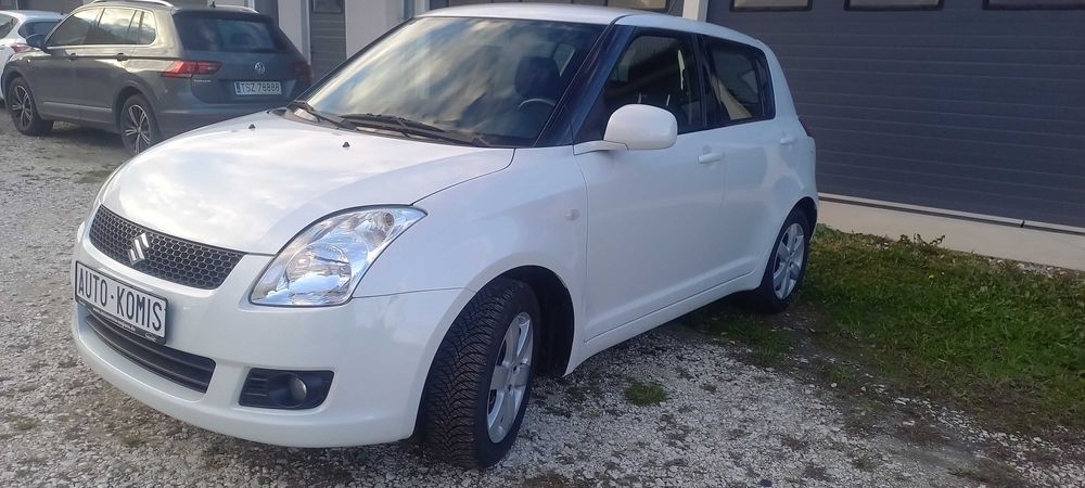 Suzuki Swift*5-drzwi*1.3 Benz.*Klima*Tylko 158tys.km*-serwis*Opłacony*
