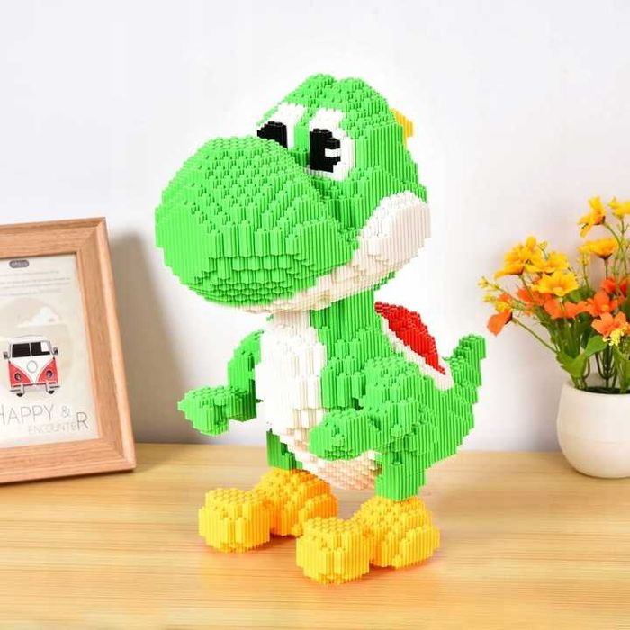 Mini klocki dla dzieci zabawka układanie dinozaur puzzle 3D 7050 eleme