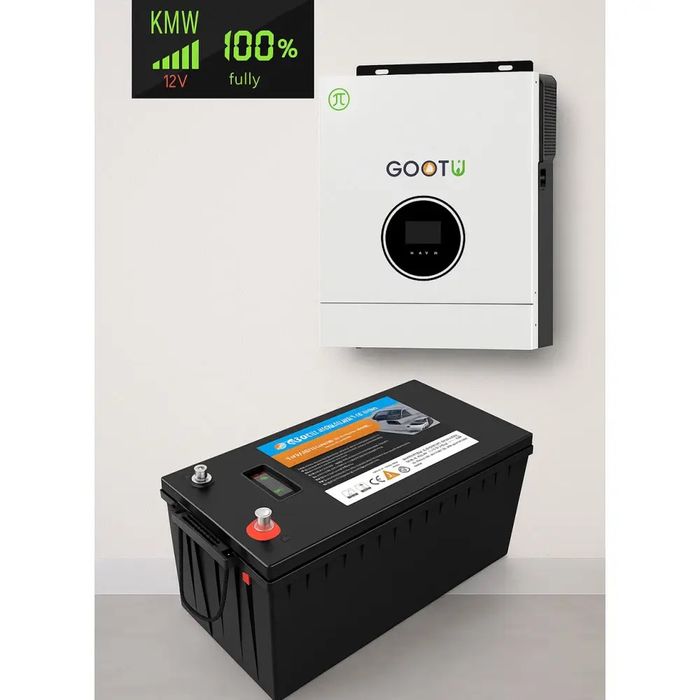 АКЦІЯ‼️Комплект резервного та автономного живлення Goodu 3 кВт 24В