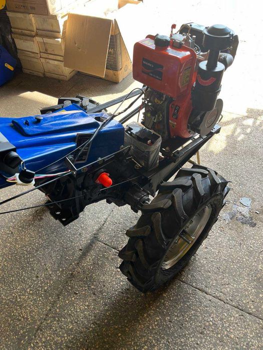 мотоблок гибрид дизель 10-14 кс