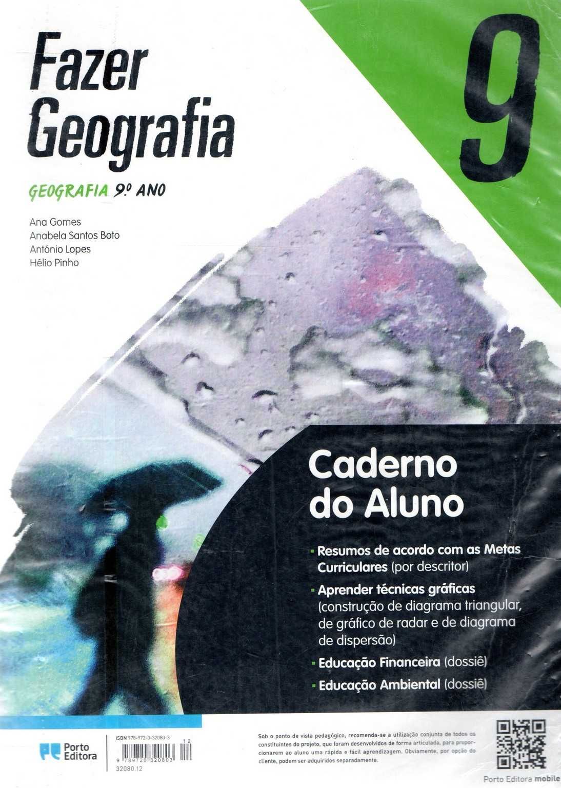 Caderno Atividades Aluno Fazer Geografia  9 ano