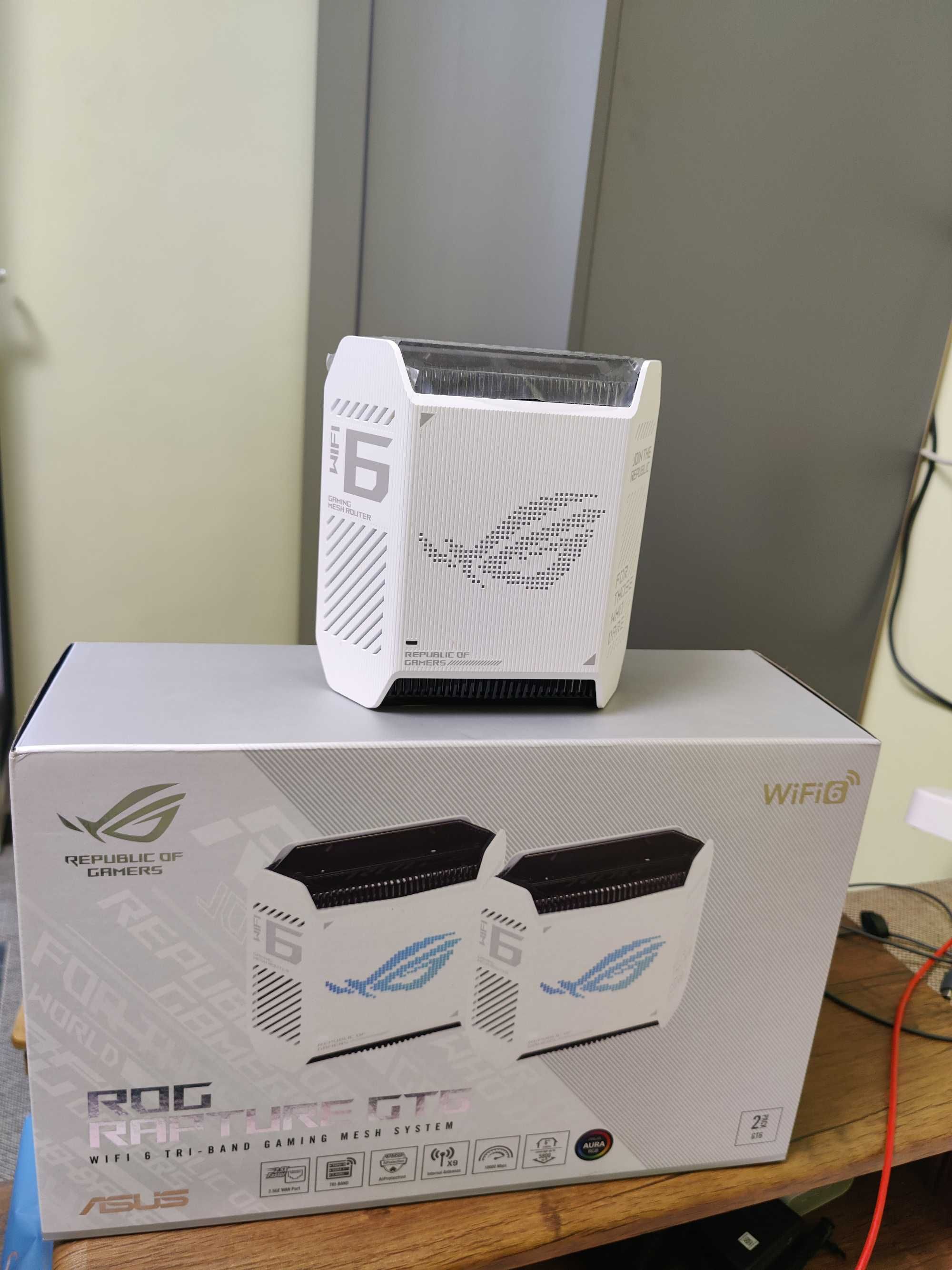 Маршрутизатор Asus ROG Rapture GT6 WiFi / AX10000 гарантия 2 года