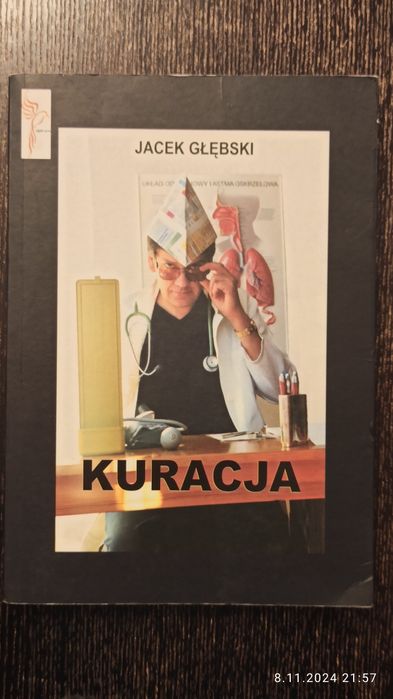 Książka Kuracja Jacek Głębski stan bdb za pół ceny Smarzowski teatr TV