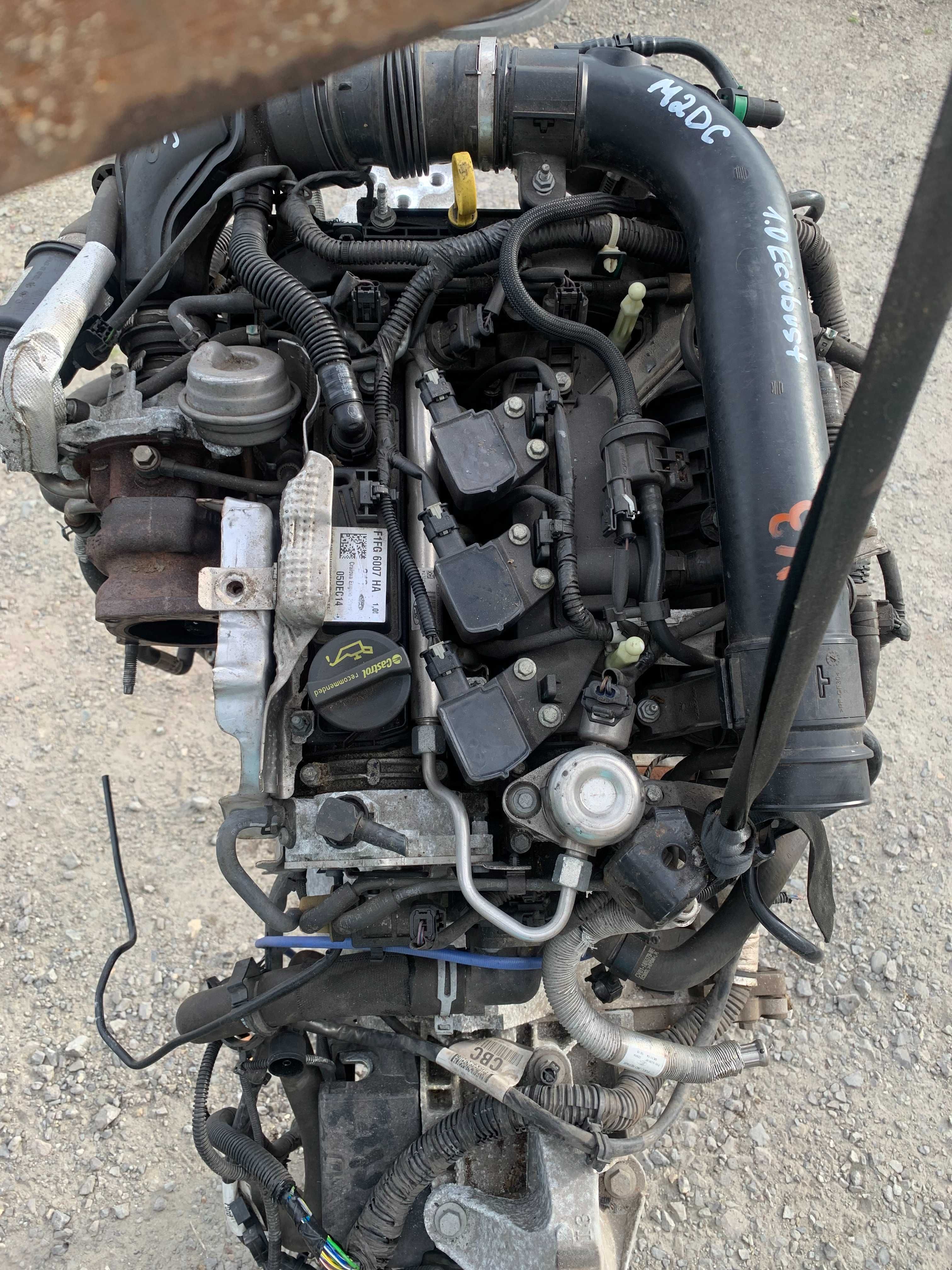 Мотор двигатель 1.0 Экобуст фокус фиеста форд разборка КПП 6 ст M2DC