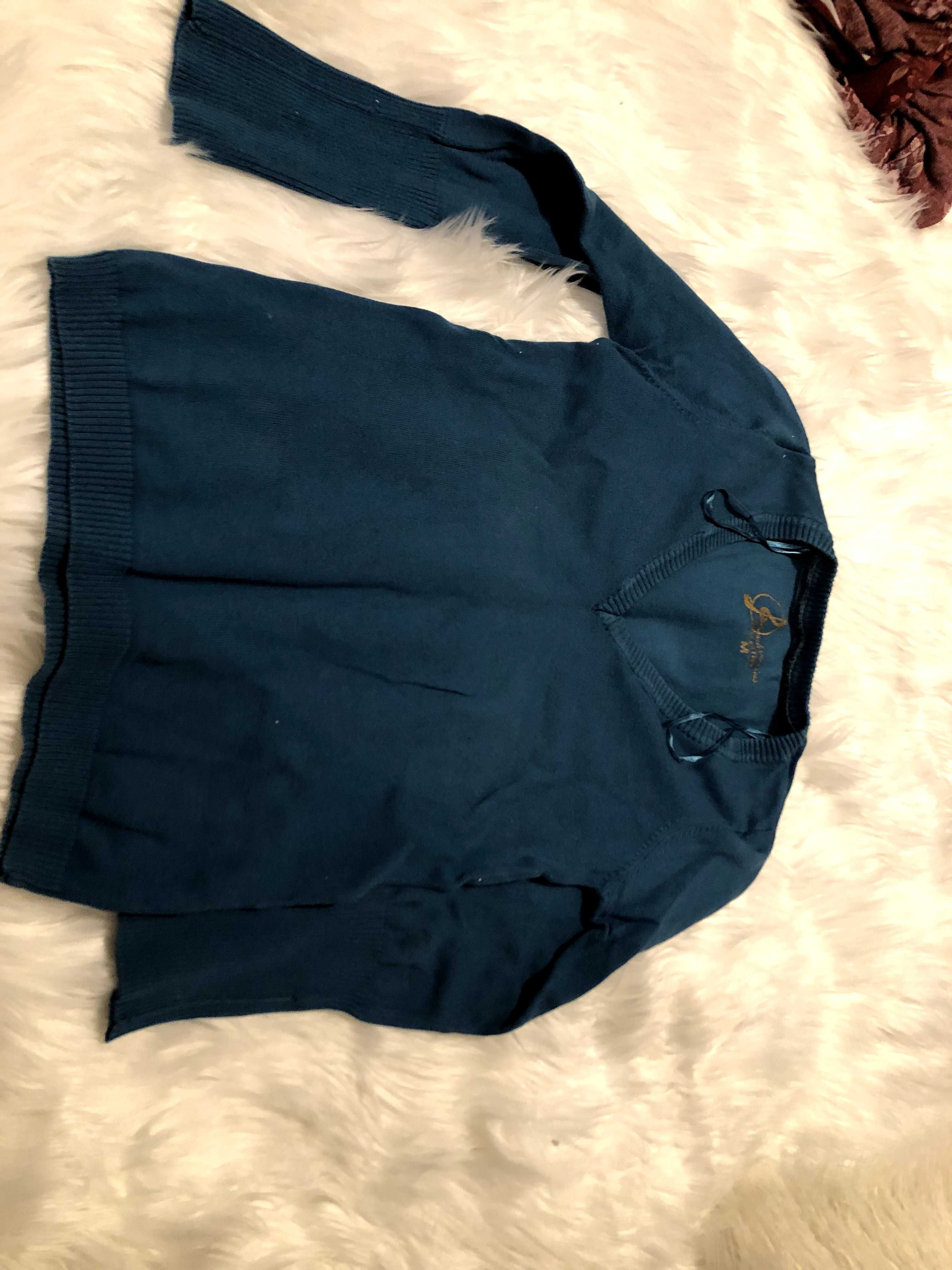 camisola stradivarius azul tamanho m