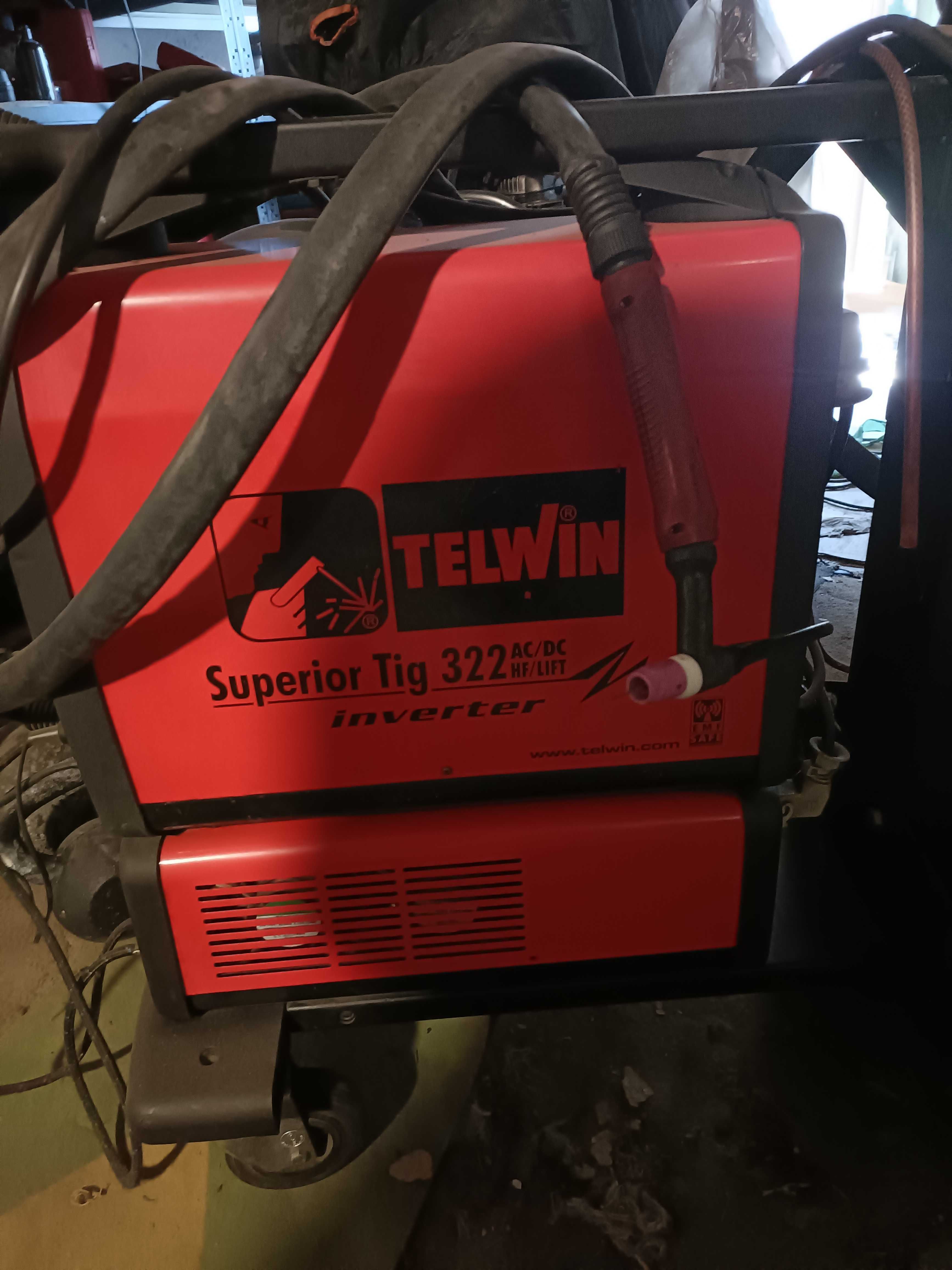 Superior TIG 322 Ac/Dc HF Lift Aqua TELWIN