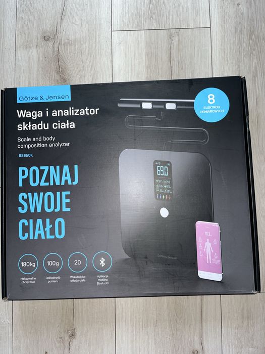 Ekskluzywna waga z analizatorem składu ciała Götze & Jensen BS950K