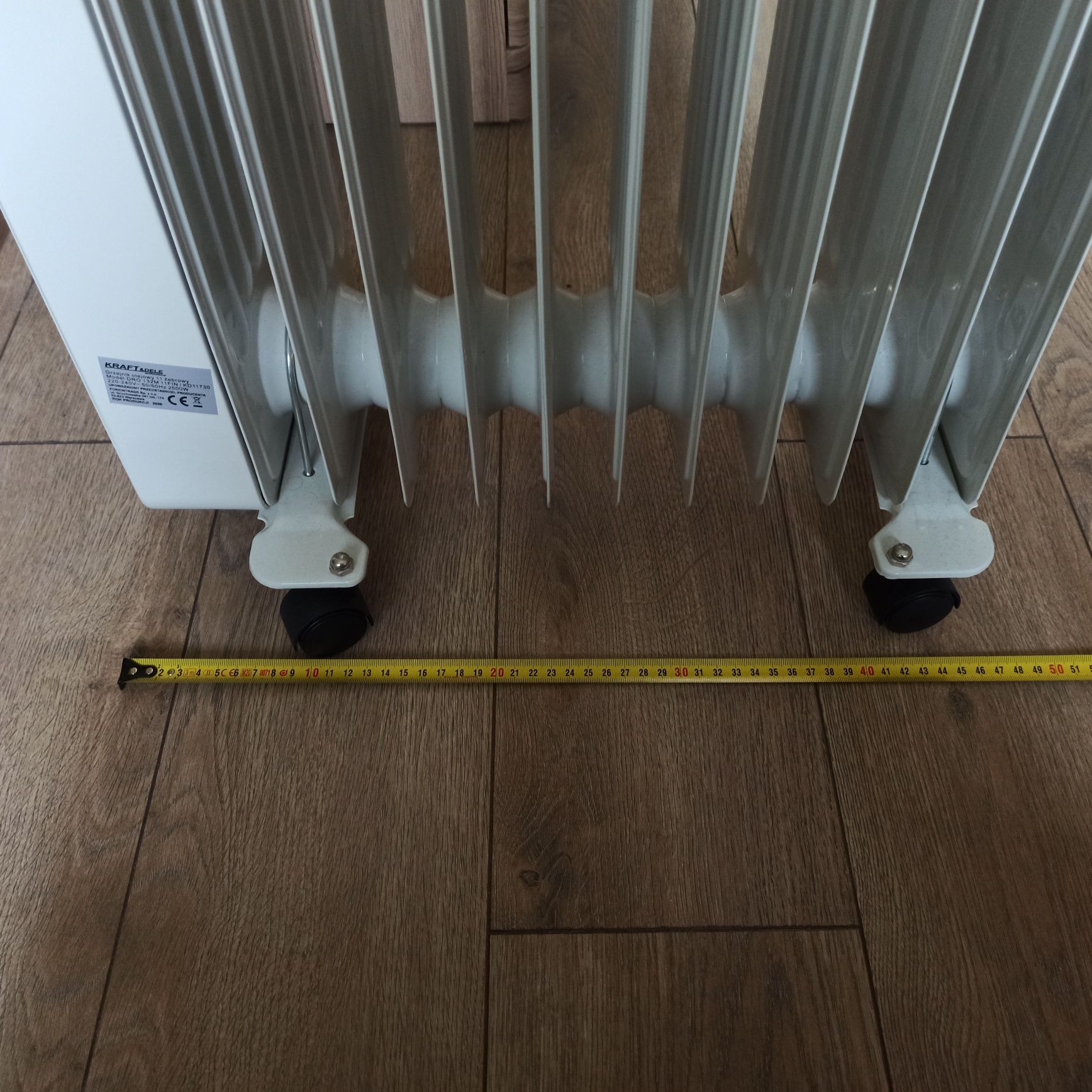 Grzejnik olejowy 11 żeberkowy 2500 W
