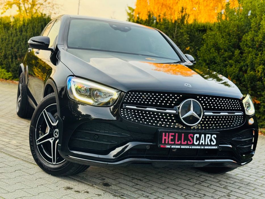 Mercedes-Benz GLC AMG 4Matic MiltiBEAM Alu19 Kamera Virtual Navi Serwis Piękny Gwarancja