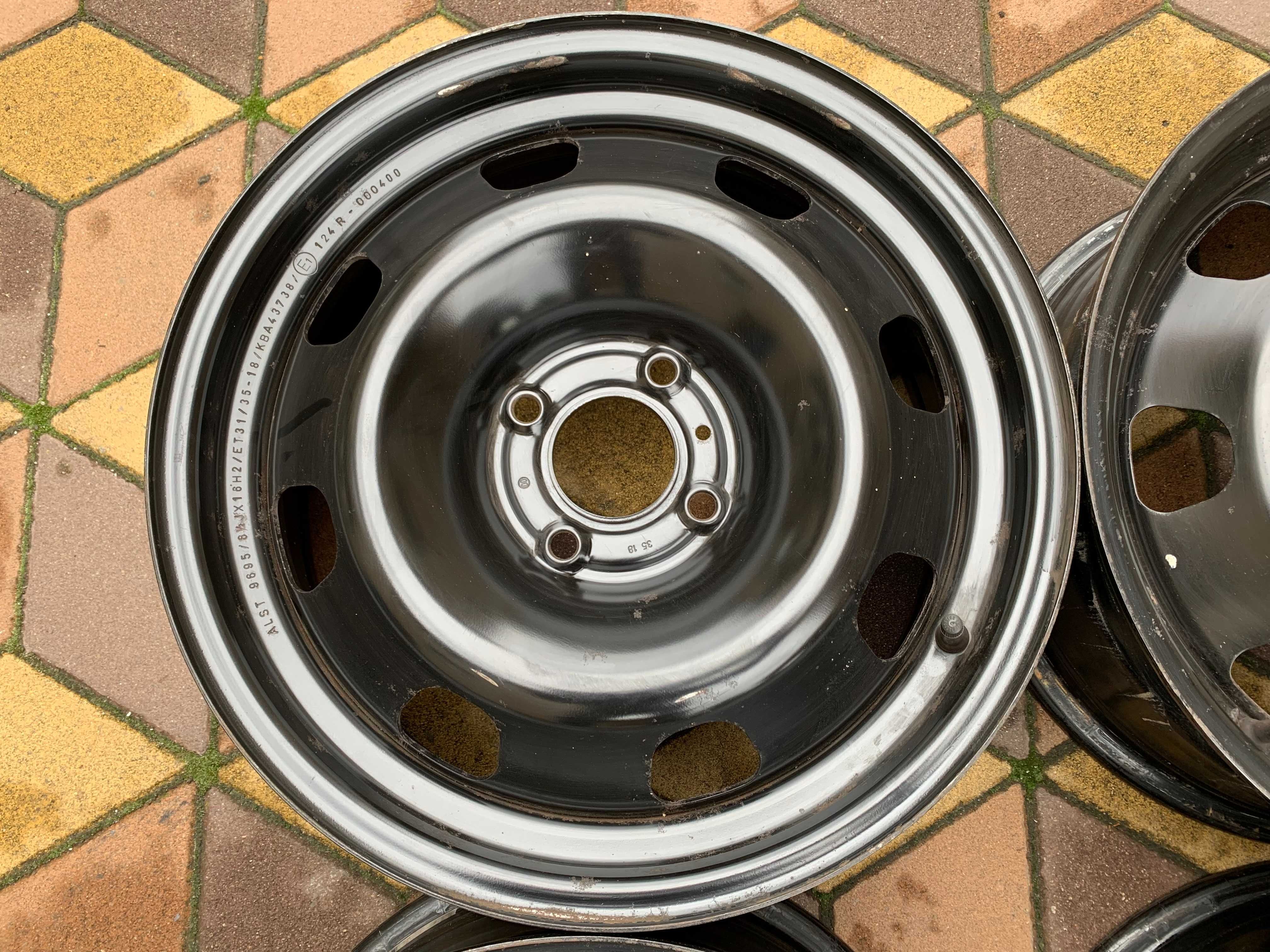 Диски металеві для Peugeot 206 208 307 2008, Citroen C3 C4. R16 4х108