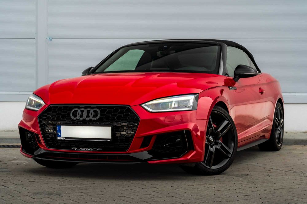 Wynajem AUDI S5 Wypożyczalnia aut sportowych RS3, RS5 Mustang, Camaro