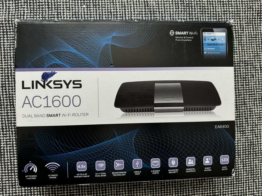 Wi-Fi роутер Linksys AC 1600
