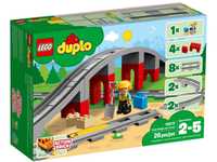 Lego Duplo Tory kolejowe i wiadukt nr 10872