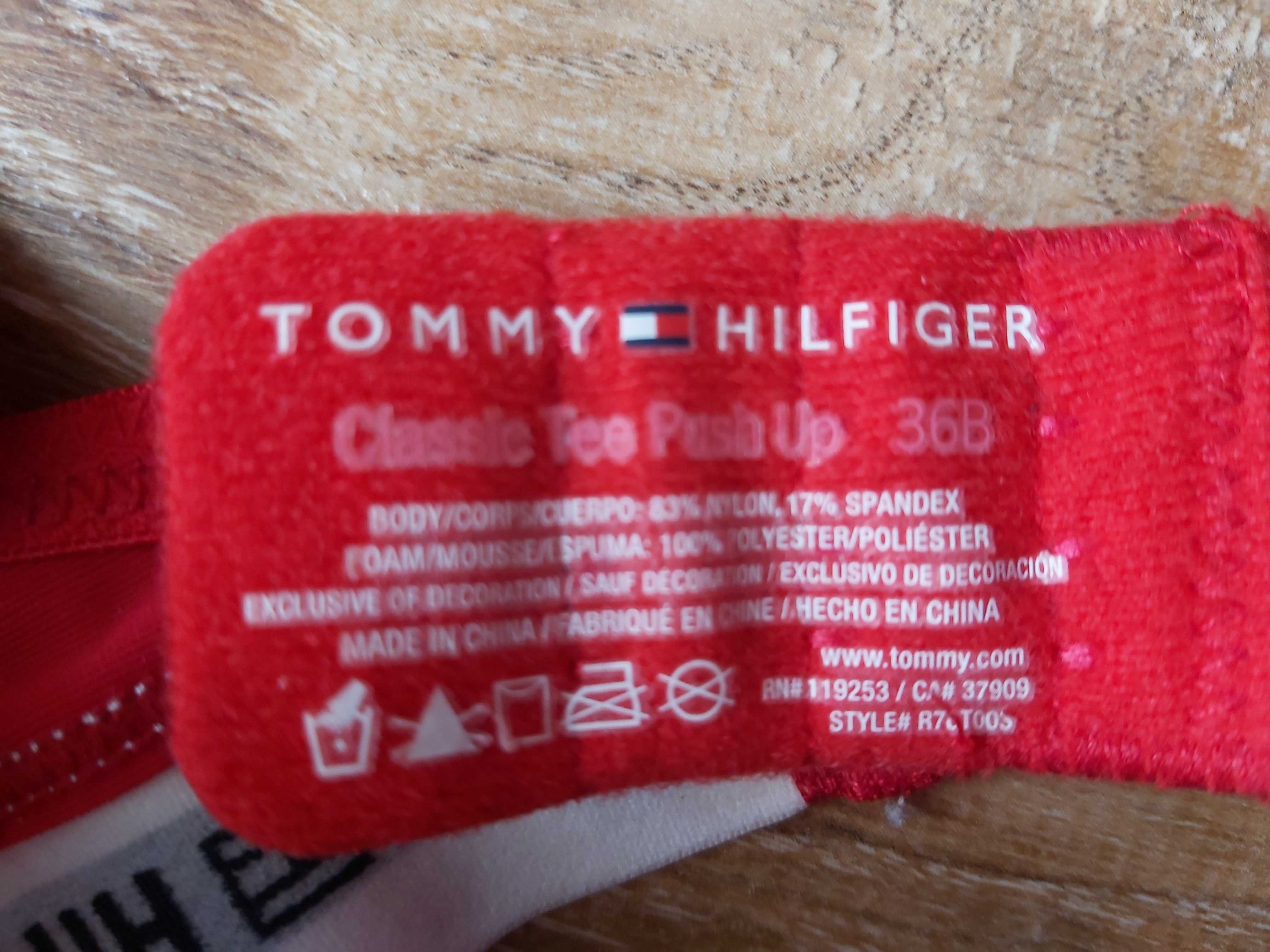 Nowy biustonosz push-up Tommy Hilfiger 80B
