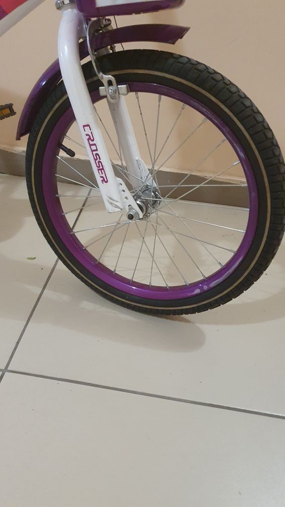 Дитячий двоколісний велосипед Crosser Kids Bike 16 дюймів дітям 4-7