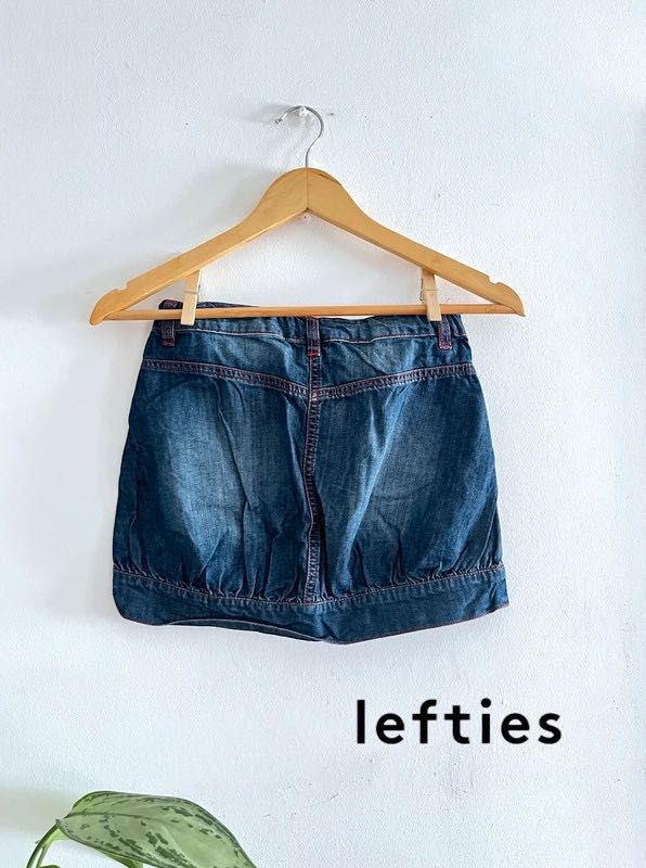Saia de ganga Lefties 9/10 anos -Lefties denim skirt 9/10 years old