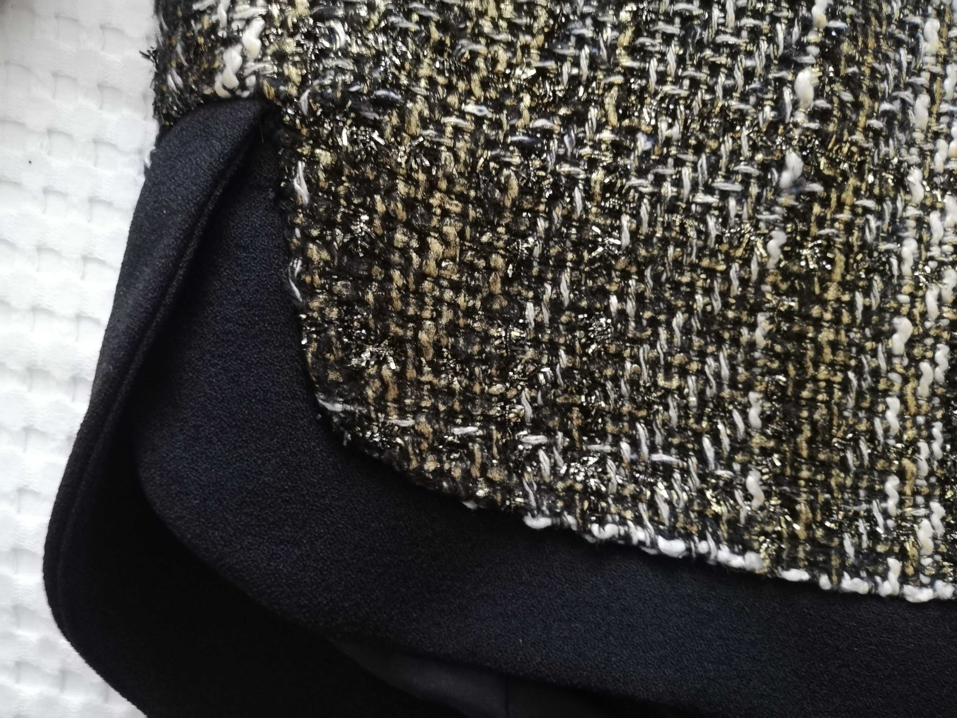 Casaco / Jaqueta Jacquard Xadrez
