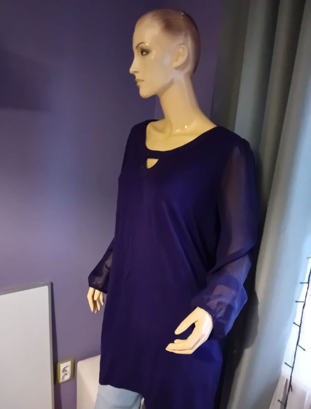 Tunika fioletowa XXL