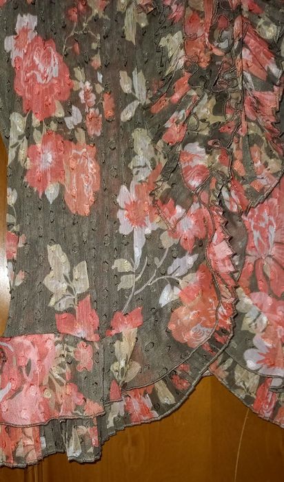 Piękna nowa bluzka z plisami  C&A r.42/L plisy