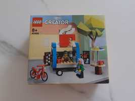 Lego nowe Cafe wózek z kawą 40488