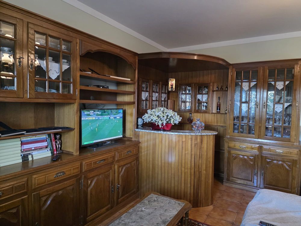 Bar de canto para sala + móvel
