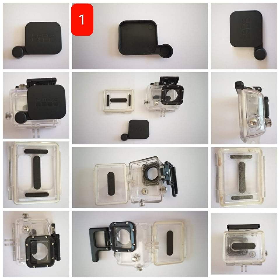 Caixas estanque para Gopro Hero 3,3+ e 4